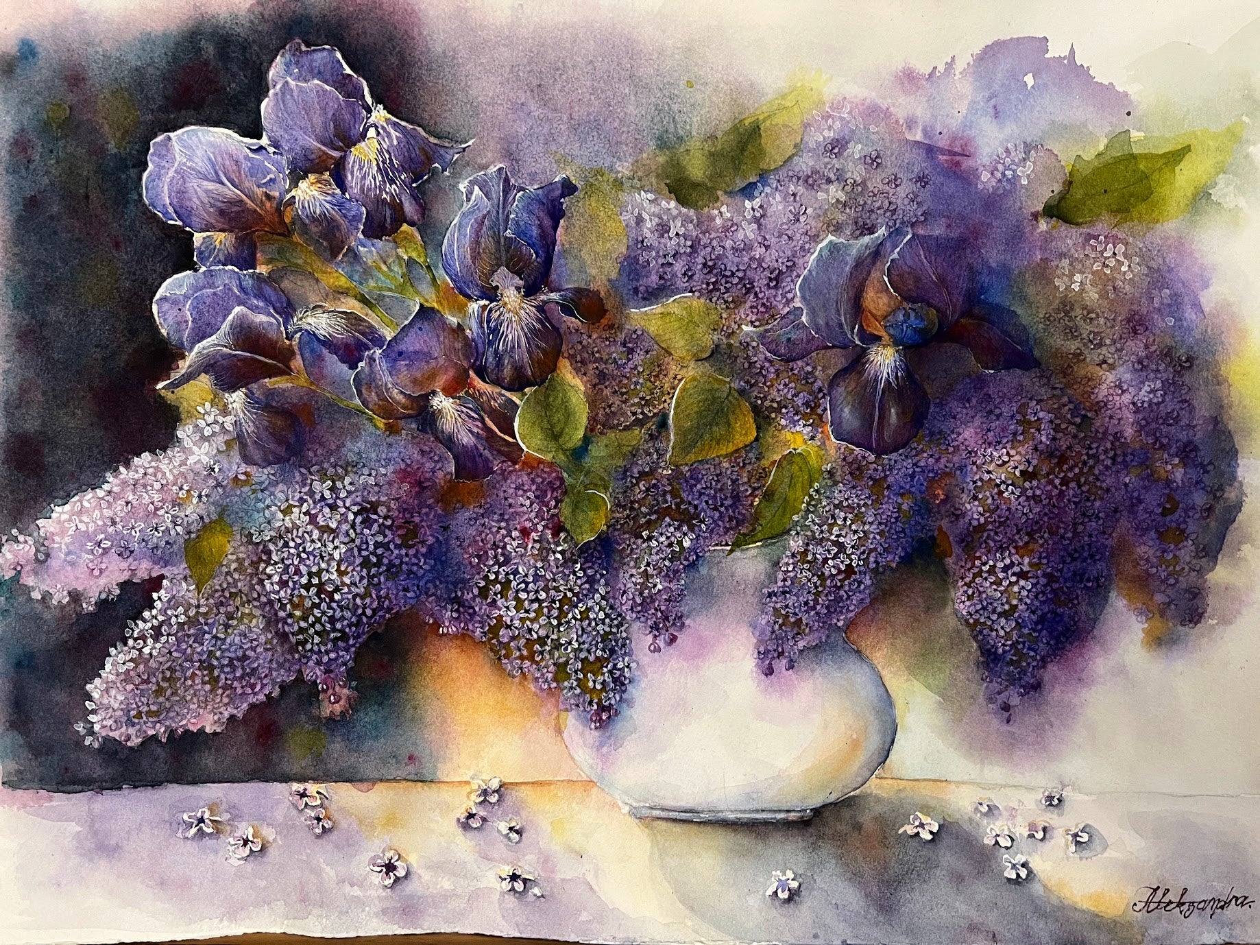 Lilacs II - aleksandrahomesin